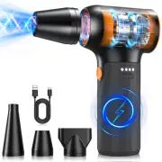 Compressed Air Duster, Blower Turbo Fan 130000RPM - Cordless Air Duster3672
