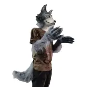 Halloween Latex Mask Reggie wolf headgear