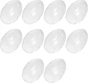 COHEALI Fillable Eggs Clear Easter Eggs Empty Eggs Fillable for Filling , Party Favor, Basket Stuffers, Crafts50x80mm