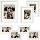 , Gallery Wall Frame Set of 7 Multiple Sizes 11X14, 8X10, 5X7 Picture Frame Coll