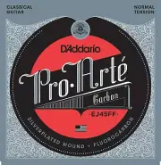 D'Addario EJ45FF ProArte Carbon Classical Guitar Strings, Dynacore Basses, Norma