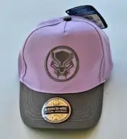 Marvel Black Panther Purple Berkshire Adjustable Snapback Youth Hat OSFM NEW