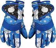 Kids Ski Gloves | Thicken Snow Gloves for Kids Waterproof | Warm Kids Gloves, Winter Gloves for Kids, Girls, Boys Puchen