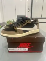 Jordan 1 Retro Low OG Travis Scott Mocha Men Size: 8.5‼️Fast Ship‼️ CQ4227 001