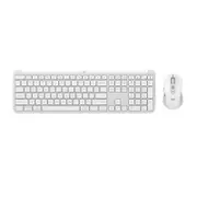 [920-012476] Logitech MK950 Signature Slim Wireless Keyboard and Mouse Combo - White