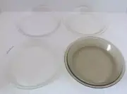 VINTAGE PYREX 209 PIE PLATE - SET OF 4 - ALL DIFFERENT