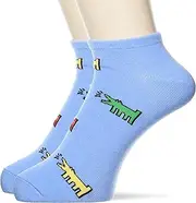 [Atsugi] NXG5183 Men's Socks, Keith Haring, Dock Pattern, Sneaker Length