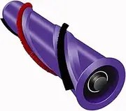 HUAYUWA Replacement Brushroll Carpet Brush Cleaning Roller Sweeper Bar (4 Holes Interior, d=50mm) Fits for Dyson V7 Vacuum Cleaner Spare Parts