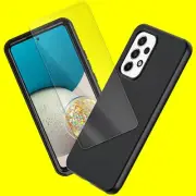 Clear Screen Protector &Premium Real TPU Case for Samsung Galaxy A53 5G SM-A536U