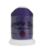 1100 Yards Shadow Purple Polyester Embroidery Sewing Thread FREE SHIPPING to US
