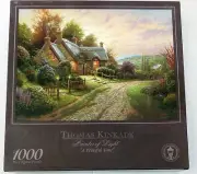 NEW & SEALED Thomas Kinkade - A Peaceful Time 1000 Piece Jigsaw Puzzle 27" X 20"