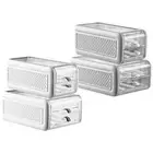 Egg Holder Drawer Type 2 Layer Egg Fresh Storage Box for Freezers Household