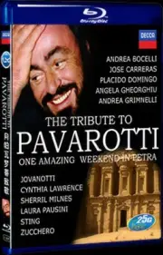2009 Box Set for Gift Collection Movie The Tribute to Pavarotti 1-Disc