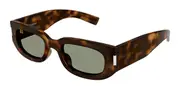 Saint Laurent SL 697 Asian Fit 002 Men's Sunglasses Tortoiseshell Size 51