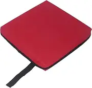Outdoor Seating Pad Portable Sponge Oxford Cloth Cushion for Stadium Terrace Park (Wine Red)