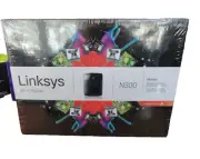 Cisco Linksys E1200 Wireless N300 802.11n Router WiFi 4 Ethernet Port NEW Sealed