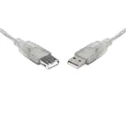8Ware 5m USB 2.0 Extension Cable - Type A to Type A Male to Female High Speed Data Transfer for Printer Scanner Cameras Webcam Keyboard Mouse Joystick UC-2005AAE