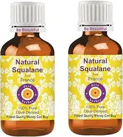 [Deve Herbes] Natural Squalane Oil (derived from Olives) (Pack of Two) 100ml X 2 (6.76 oz)