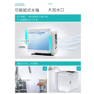 【小米生態鏈】Microhoo 個人迷你空調風扇 USB充電(移動空調 水冷扇 冷風機)