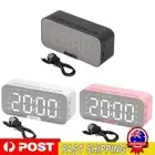 Wireless Alarm Clock LED Display Digital Alarm Clock Sound Machine Alarm Clock