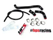 HPS Black 3-Ply Silicone Radiator Hose Kit for Suzuki 00-08 DRZ400S DRZ400SM (for: Suzuki)