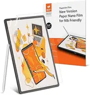 KCT 2 PCS Paper Screen Protector 12.4 inch Compatible with Samsung Galaxy Tab S9 Plus/Tab S8 Plus/Tab S7 Plus/Tab S7 FE 2021, Compatible with S Pen Anti Glare