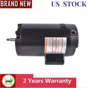 B129 1-1/2 HP Pool Motor 3450 RPM 1 Speed 230/115 Volts 56J Frame PSC C-Face