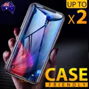Tempered Glass Screen Protector Apple iPhone 16 15 14 13 12 11 Pro XR Max 8 Plus