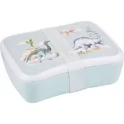 Ashdene Dino Land Kids Melamine Silicone Wrap Band Lunch Prep Food Storage Box