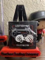Loot Crate Gaming SNES Nintendo Video Game Controller LootGaming Pin, Brand New