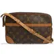 【8.9成新】Louis Vuitton LV M51274 M51272 經典花紋斜背記者包.小 #685現金價$19,800