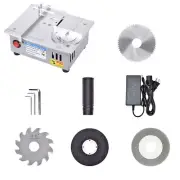 Precision Desktop Mini Electric Table Saw Home Acrylic PCB Wood Cutting Machine