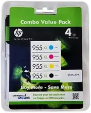 Model #955XL High Yield Value Pack Ink (Genuine) Compatible with HP Printer OfficeJet Pro 8720