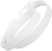 [KOMBIUDA] Adjustable Silicone Belt Sports Belt for Men and Women High Elasticity and Comfort for Golf and Casual Outfits Plastic Buckle