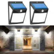 Solar Lights Outdoor 238 LED, 270° Wide Angle Motion Sensor Lights with 3 Mod...