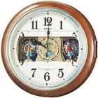SEIKO RE559H wall clock radio analog Karakuri From Japan F/S New
