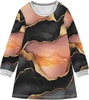 [Caihoyu] Girls Fall Dress Toddler Stylish Festival Outfit, Multicolor05, 6 Years