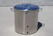 CONCORD Stainless Steel Home Brew Kettle Brewing Stock Pot Beer w/ Precut Holes