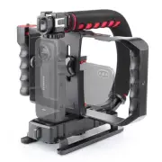 Smartphone Camera Stabilizer, Portable Handle Grip Handheld Video Rig, Fits f...