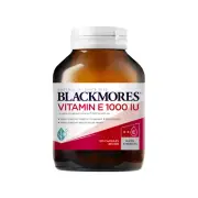 Blackmores Natural Vitamin E 1000 IU 100 Capsules