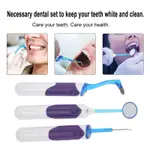 【現貨】3PCS ORAL CARE KIT LED DENTAL MIRROR TOOTH STAIN ERASER