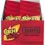 CORN NUTS BBQ Crunchy Corn Kernels Snack 1.7 Oz. (Pack of 18)