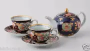 [Premium] Imari Porcelain : Old Imari design - Tea pot & 2 tea cups Set w Box