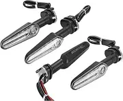 Motorcycle Indicators Turning For Y&AMAHA For Tenere 700 Motorcycle LED Turn Signal Flasher Turn Light With Resistance World Raid Indicator Blinker(4pcs Flasher)