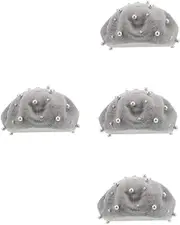 [WRITWAA] 4pcs Cute French Beret Hat Plush Wool Imitation Beret Versatile Fashion Accessory