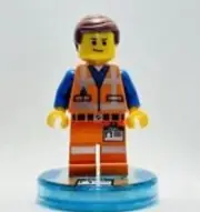 LEGO Dimensions 71212 Emmet Minifigure Tag Base The Lego Movie Complete