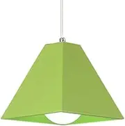 Nordic Style Hanging Lamp Shade 1 Light Fixtures Color Design Adjustable Metal Pendant Lighting Ceiling Mount Kitchen Island Chandelier for Flat and Slop Ceiling 1pack