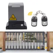 AUTOMATIC SLIDING GATE OPENER MOTOR COMPLETE DIY KIT Remote control 1200/1800kg