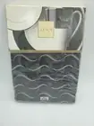 New Lenox "Apropos Wave" Black Tablecloth Rectangle 60x102