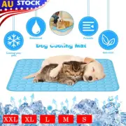 1/2pcs Pet Cooling Mat Dog Cat Non-Toxic Bed Puppy Self-cool Summer Ice Pad